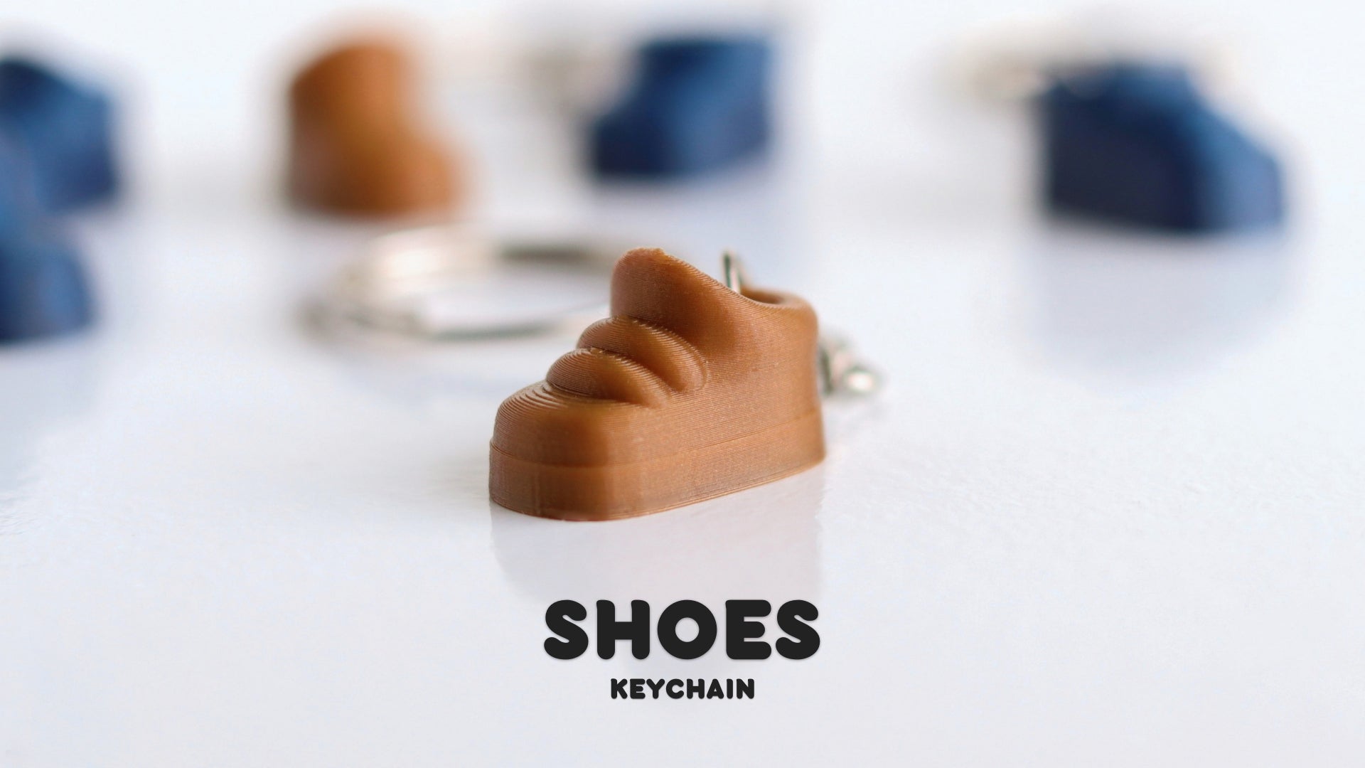 a close up of a ring with a shoe on it