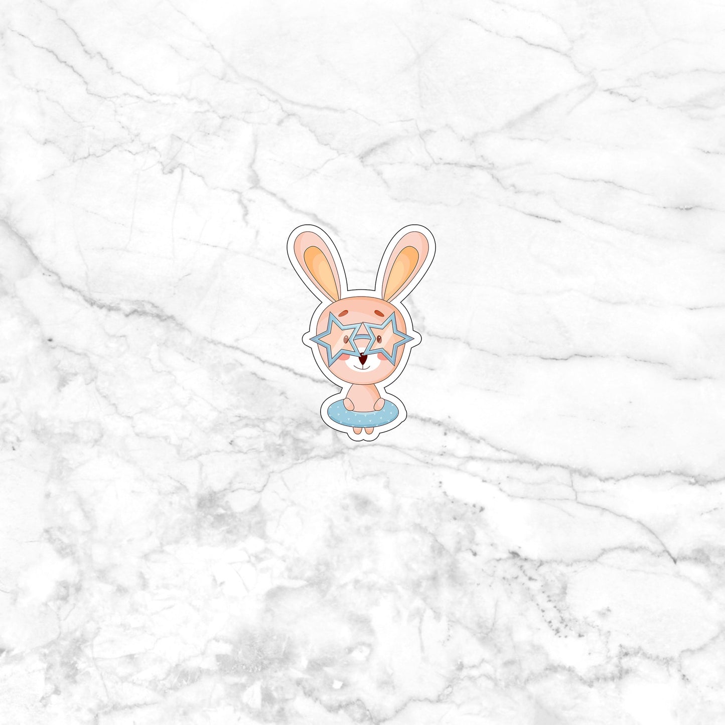 Bunny stickers PNG  Sticker