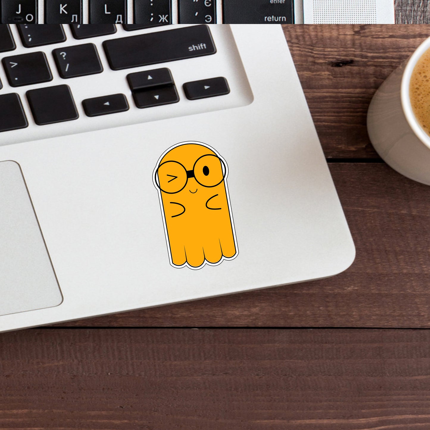 Cute Halloween Sticker, Express Yourself with our Unique Vinyl Stickers for Laptops, Tablets, and More!