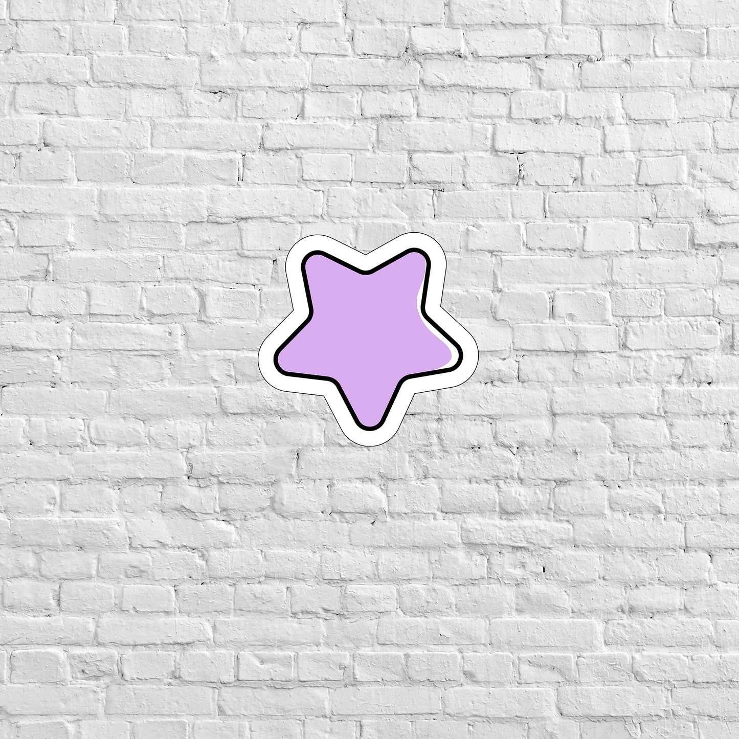 Purple Star Sticker, Express Yourself with our Unique Vinyl Stickers for Laptops, Tablets, and More!