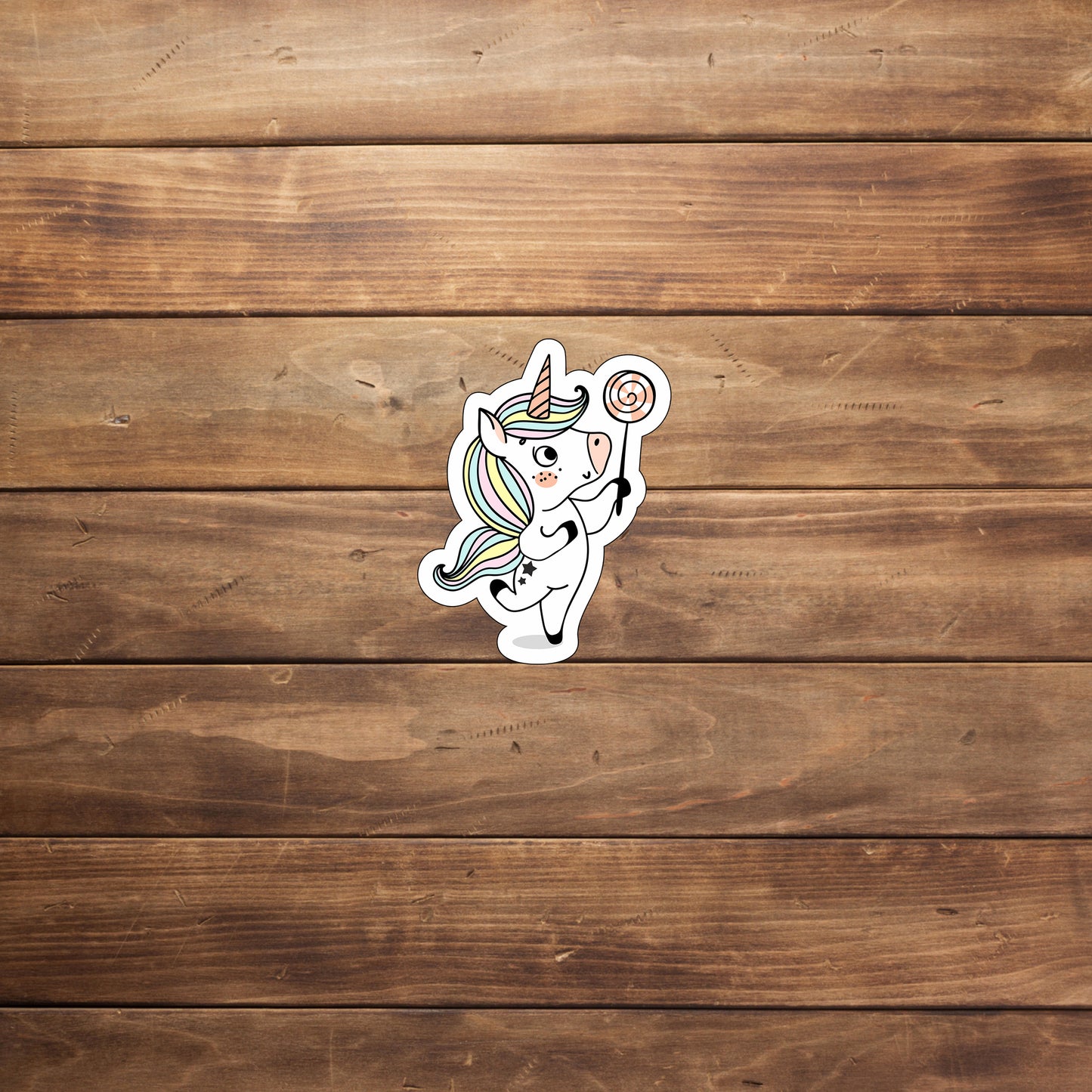 Cute Unicorn Printable Sticker 1  Stickers