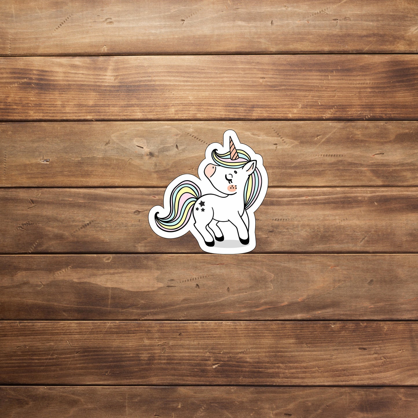 Cute Unicorn Printable Sticker 5  Stickers