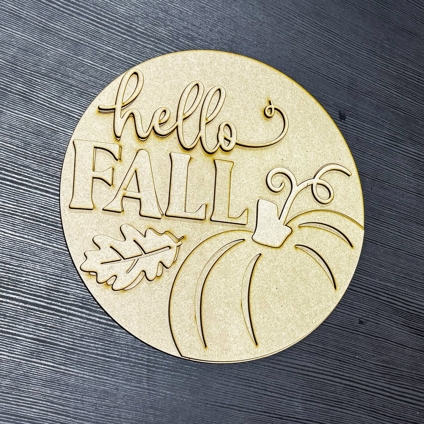 Adult Fall 3D Sign DIY Workshop - Oct 4, 2024 - 6:30PM - 8:30PM