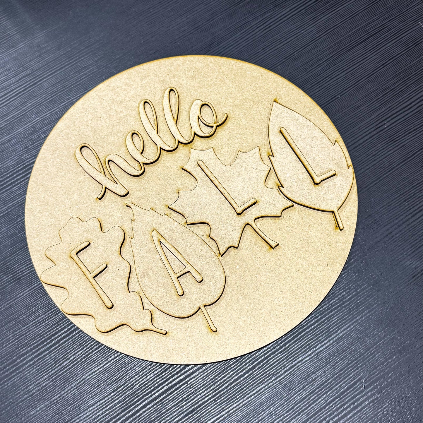 Adult Fall 3D Sign DIY Workshop - Oct 4, 2024 - 6:30PM - 8:30PM