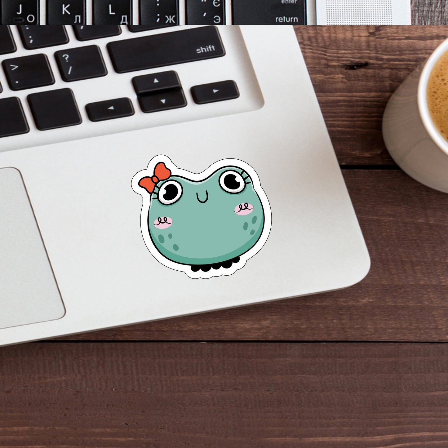 Frog Face sticker 7  Stickers