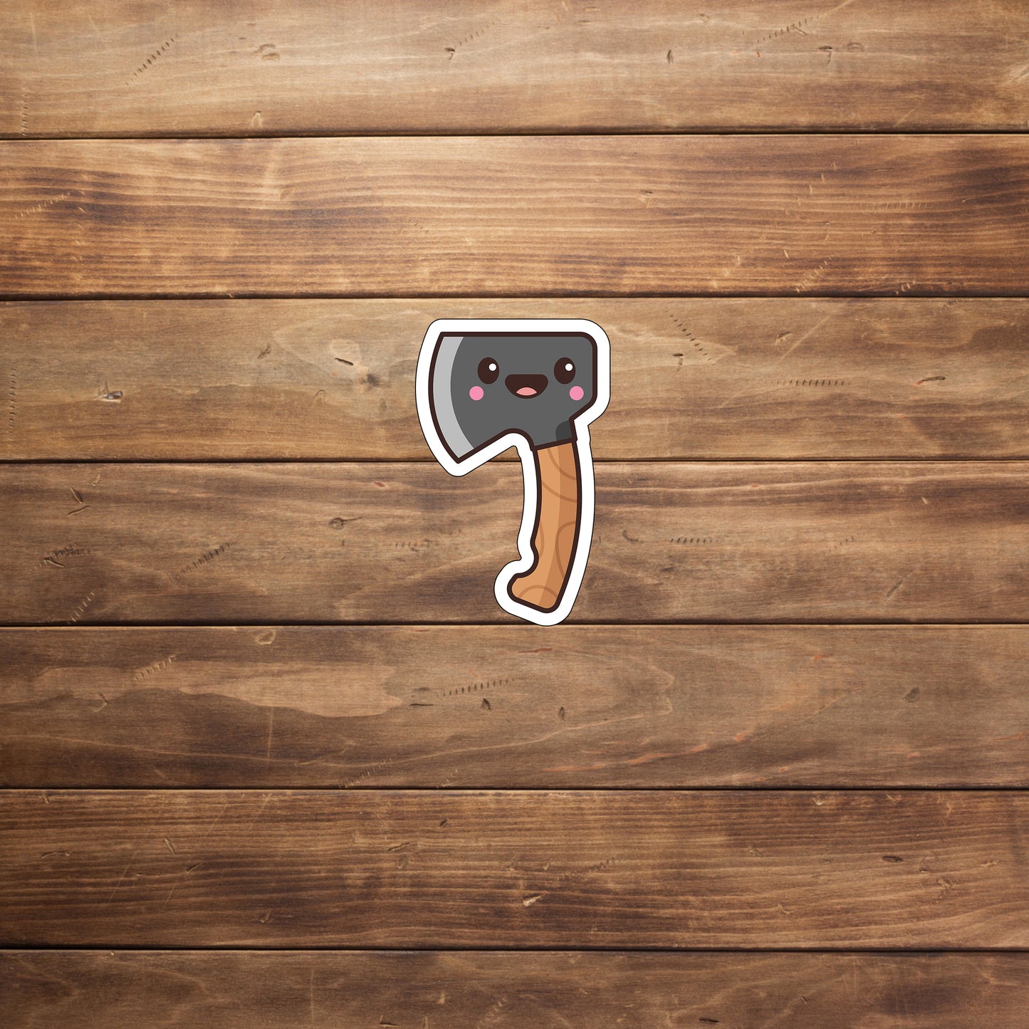 Lumberjack Axe Illustration Stickers