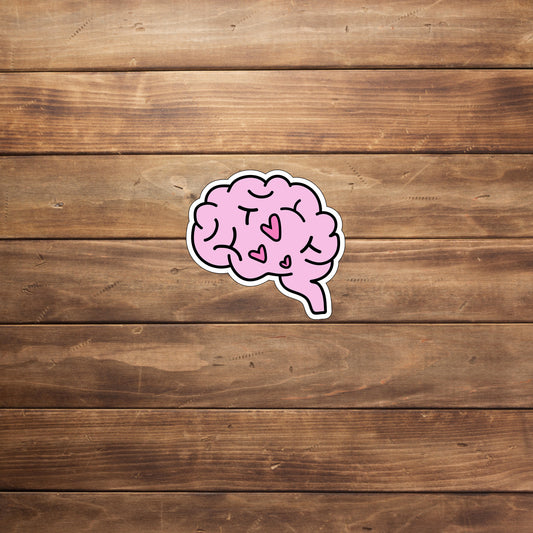 Mental Health brain Stickers