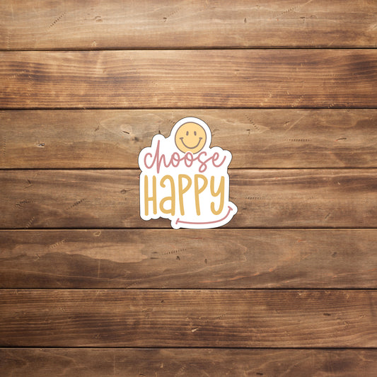 Mental Health, Choose Happy Sticker