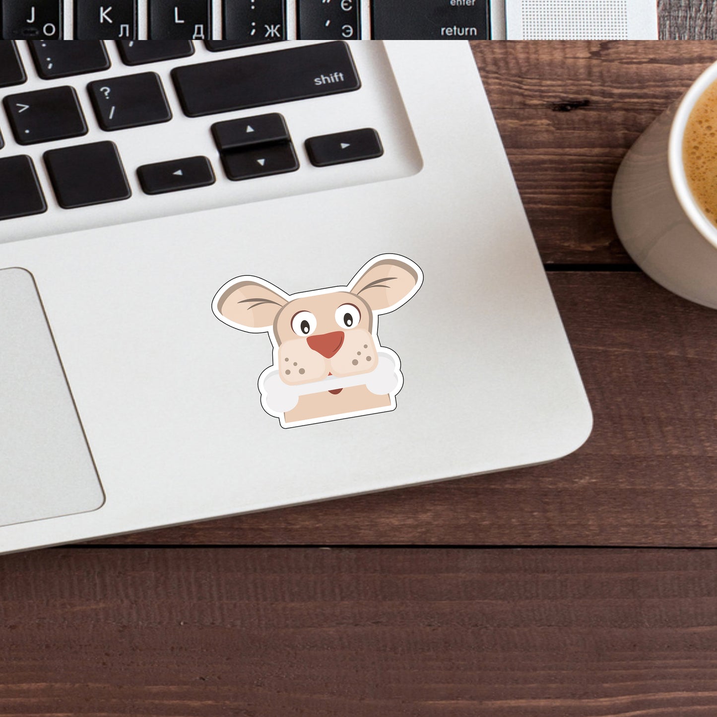 Dog Sticker, Express Yourself with our Unique Vinyl Stickers for Laptops, Tablets, and More!