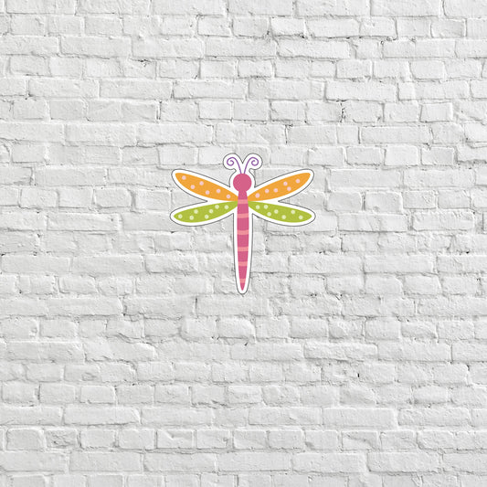 Dragon Fly Sticker, Express Yourself with our Unique Vinyl Stickers for Laptops, Tablets, and More!