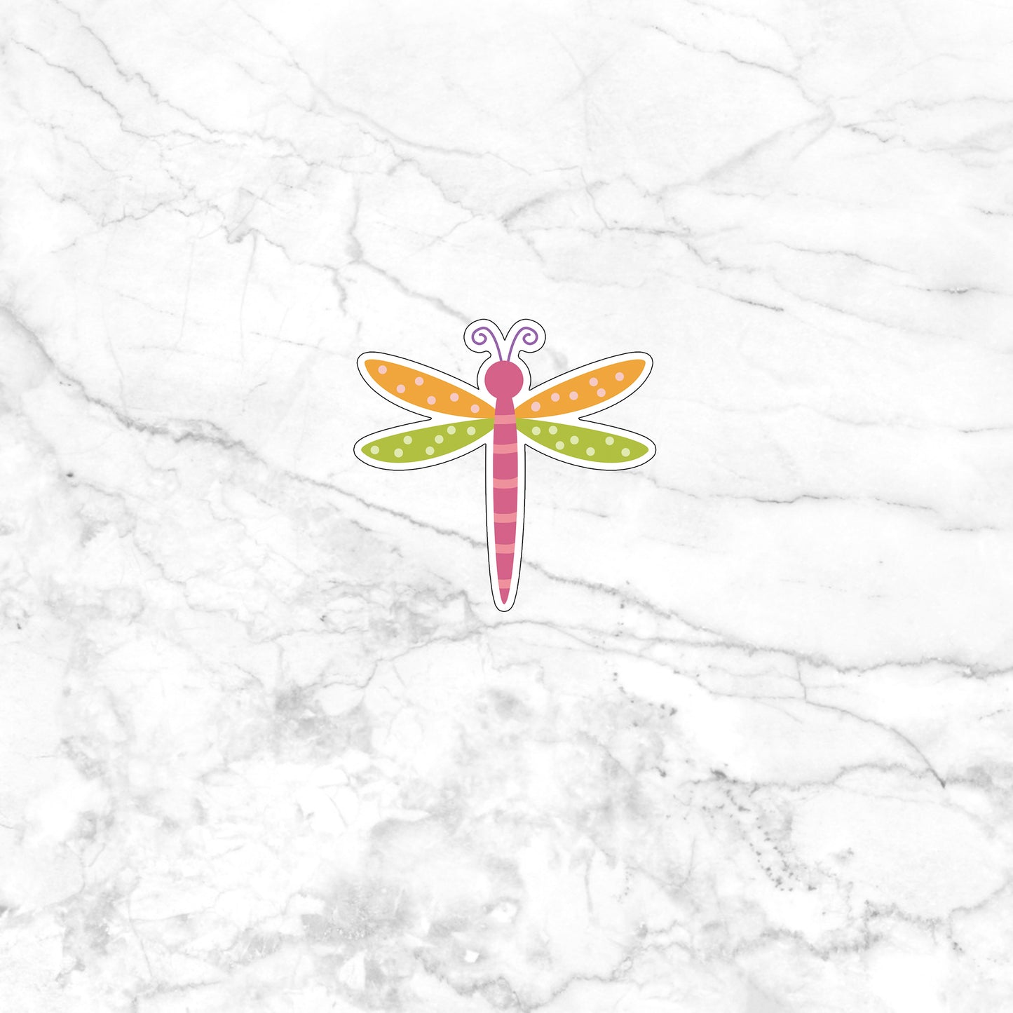 Dragon Fly Sticker, Express Yourself with our Unique Vinyl Stickers for Laptops, Tablets, and More!