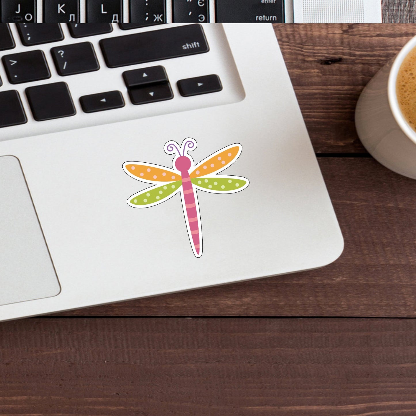 Dragon Fly Sticker, Express Yourself with our Unique Vinyl Stickers for Laptops, Tablets, and More!