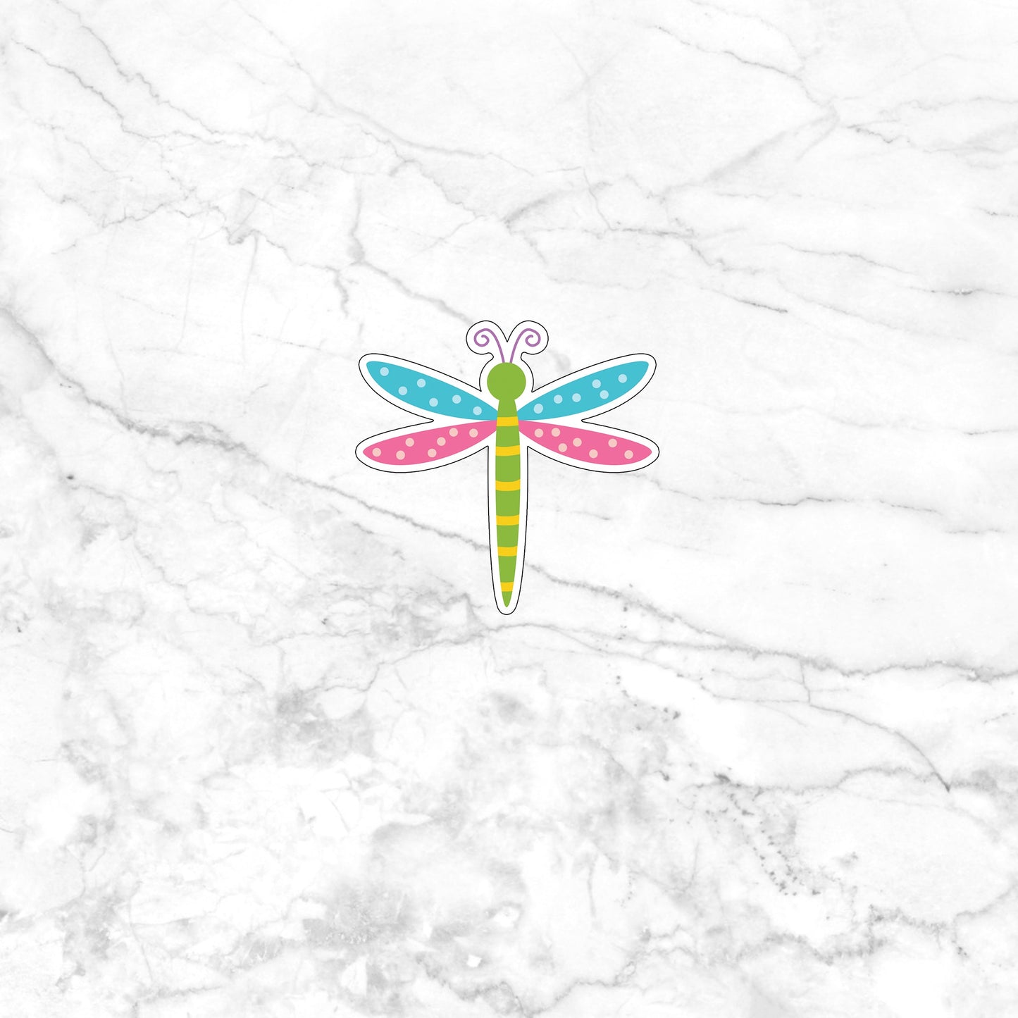 Dragon Fly Sticker, Express Yourself with our Unique Vinyl Stickers for Laptops, Tablets, and More!