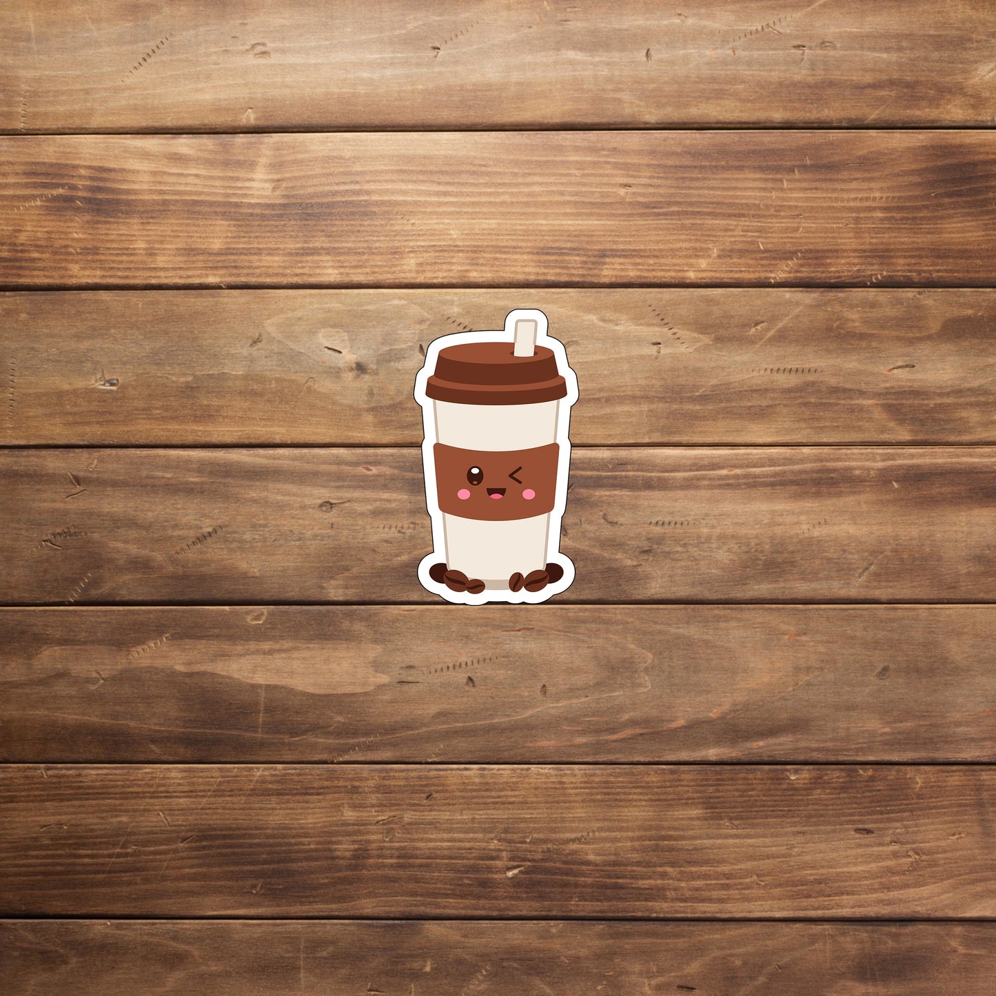 Coffee With Expression For Sticker Set-0  Sticker