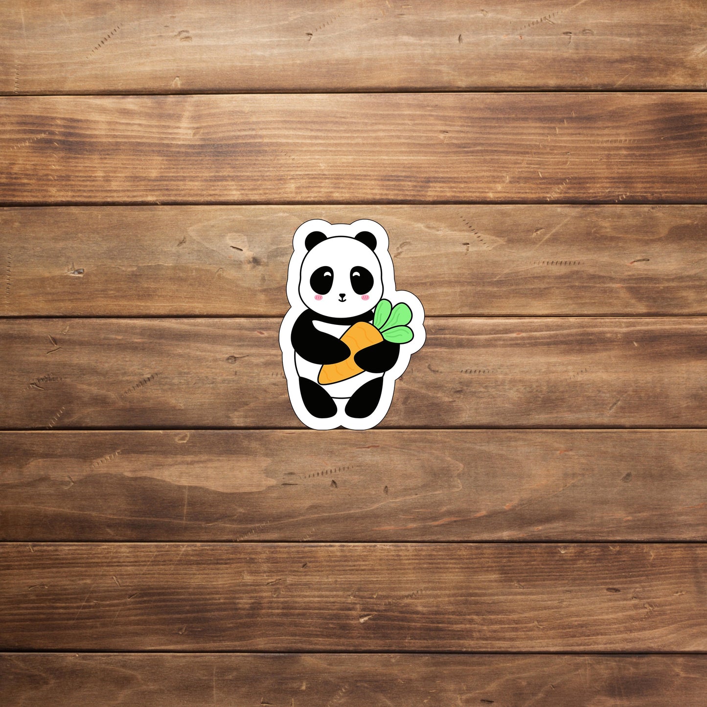 Cute Easter Panda Sticker