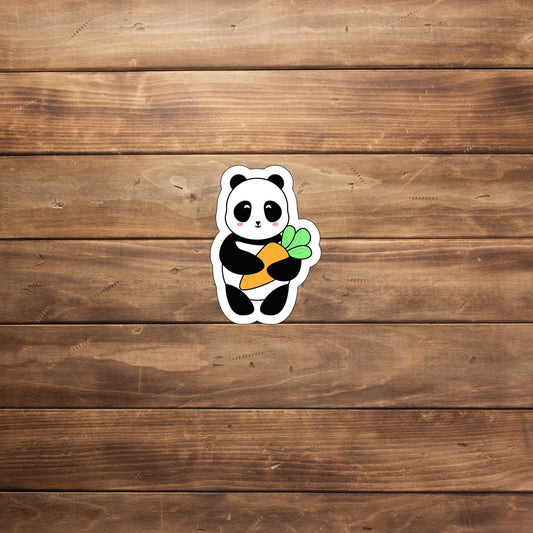 Cute Easter Panda Sticker