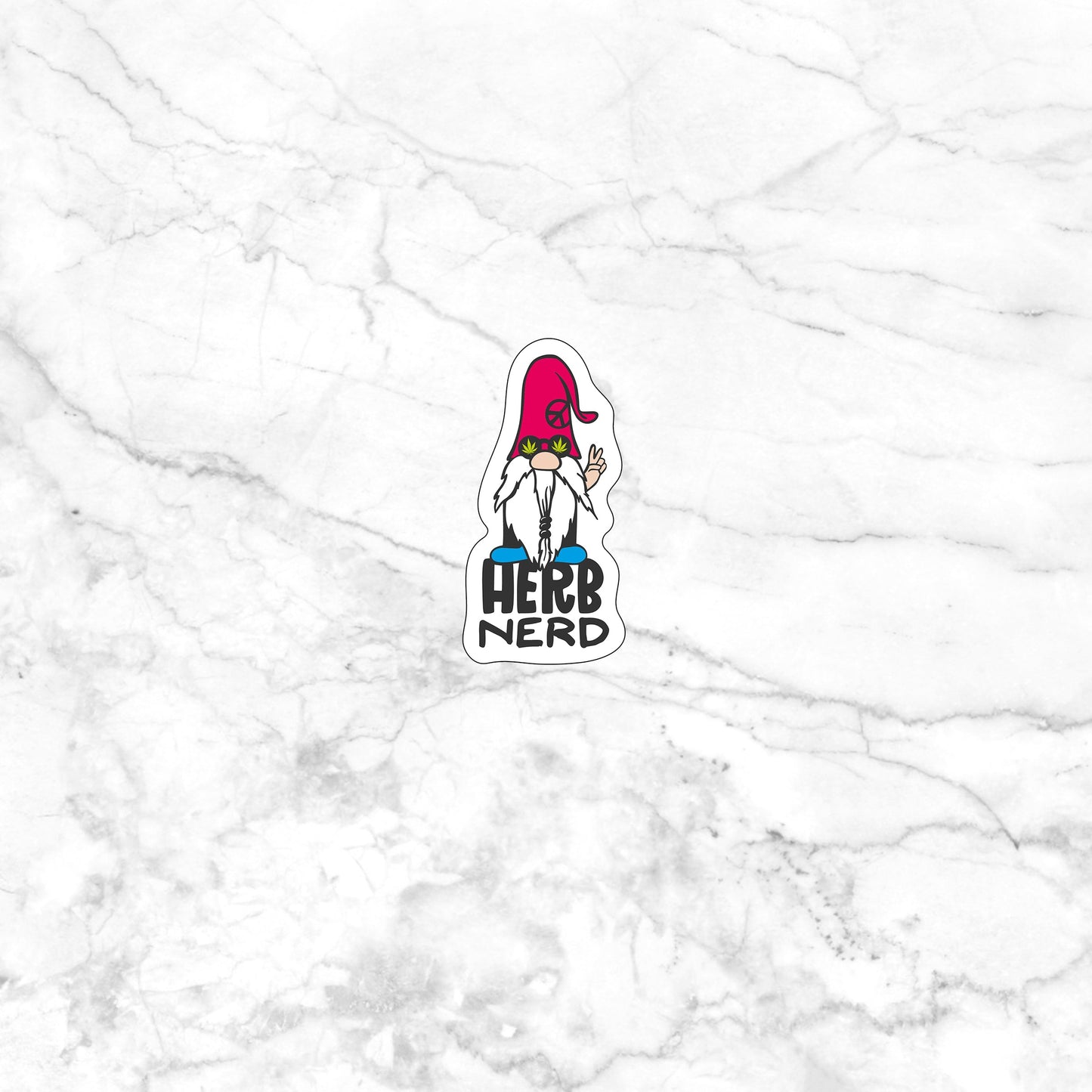 Herb Nerd  Sticker