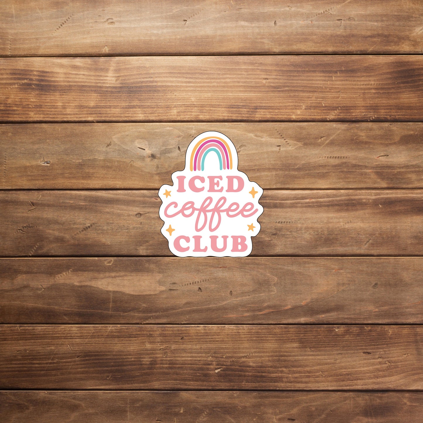 Iced Coffee Club  sticker