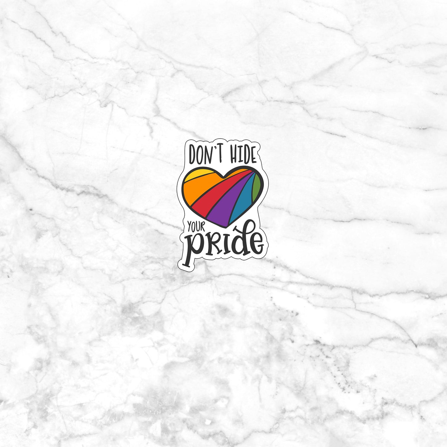 Pride Heart  Sticker