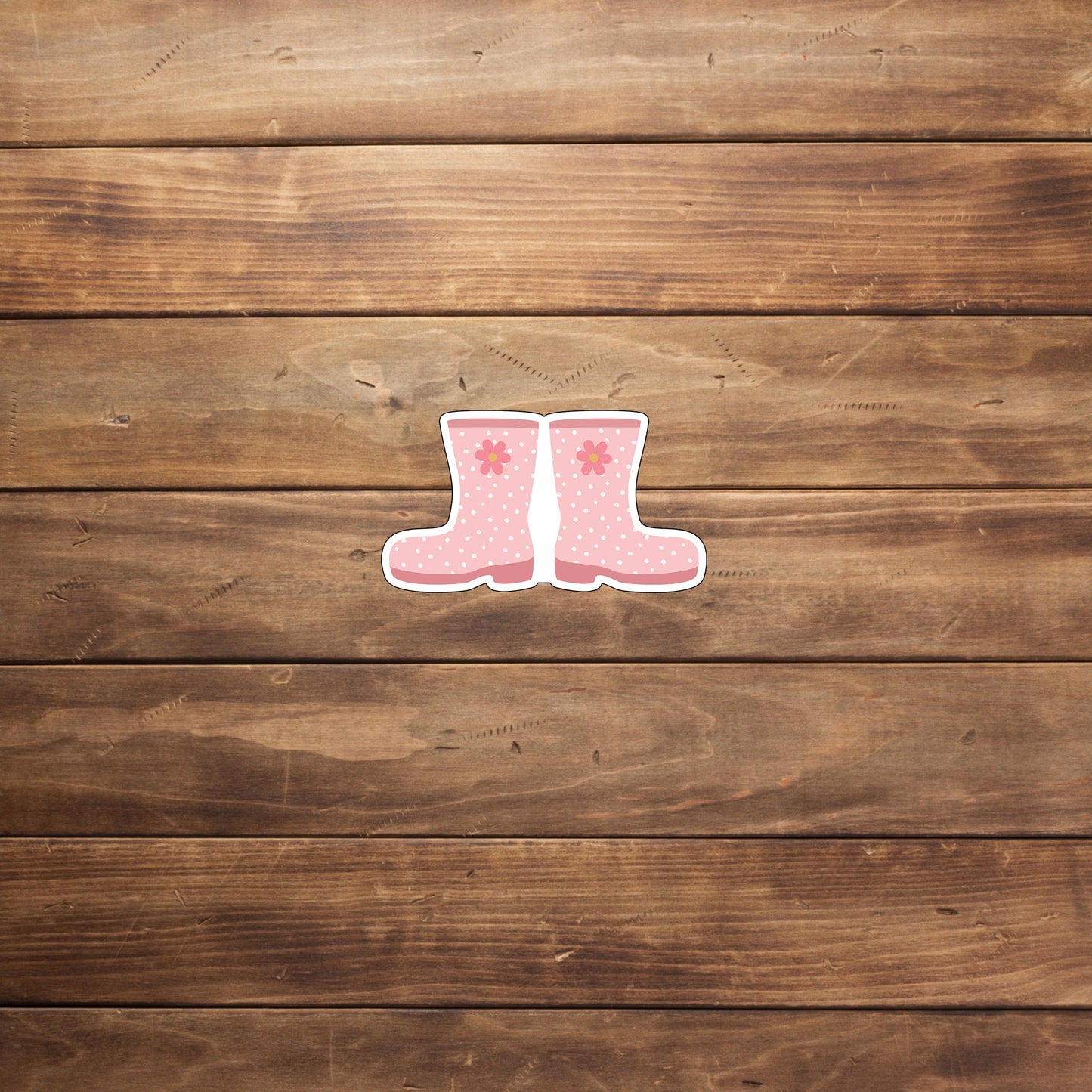 Seasons gumboots-sticker Stickers, rubber boots Sticker