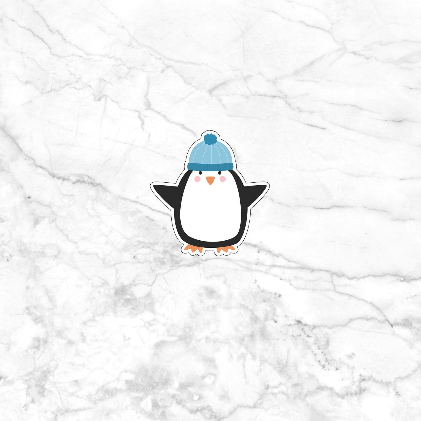 Seasons penguin-sticker Stickers