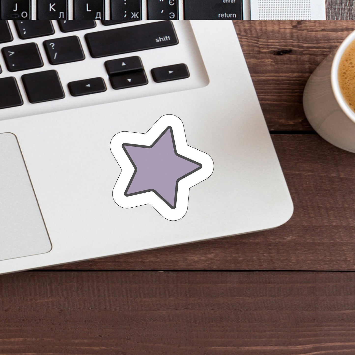 Star Purple  Sticker