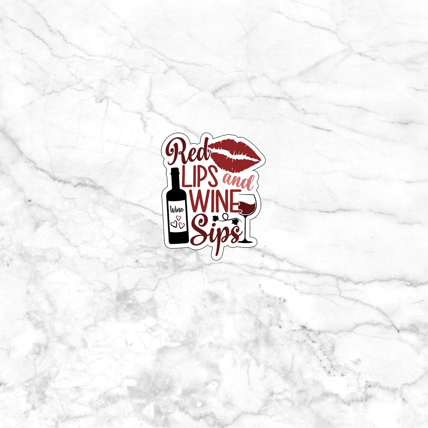 Wine quote Sticker