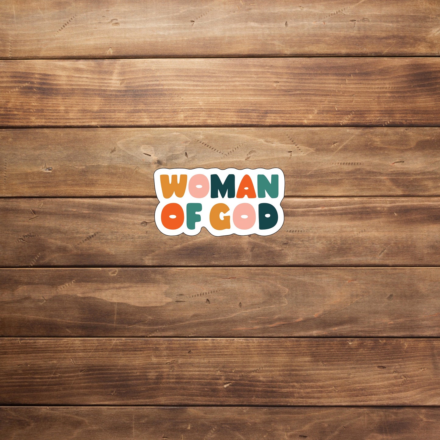 Woman Of God Sticker