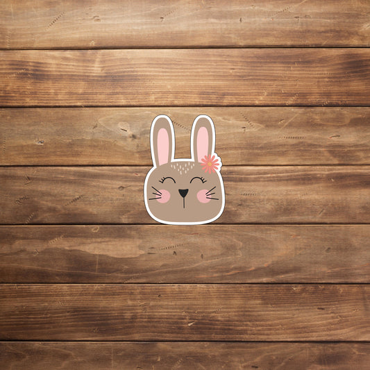 Bunny Sticker , Vinyl sticker , laptop sticker ,