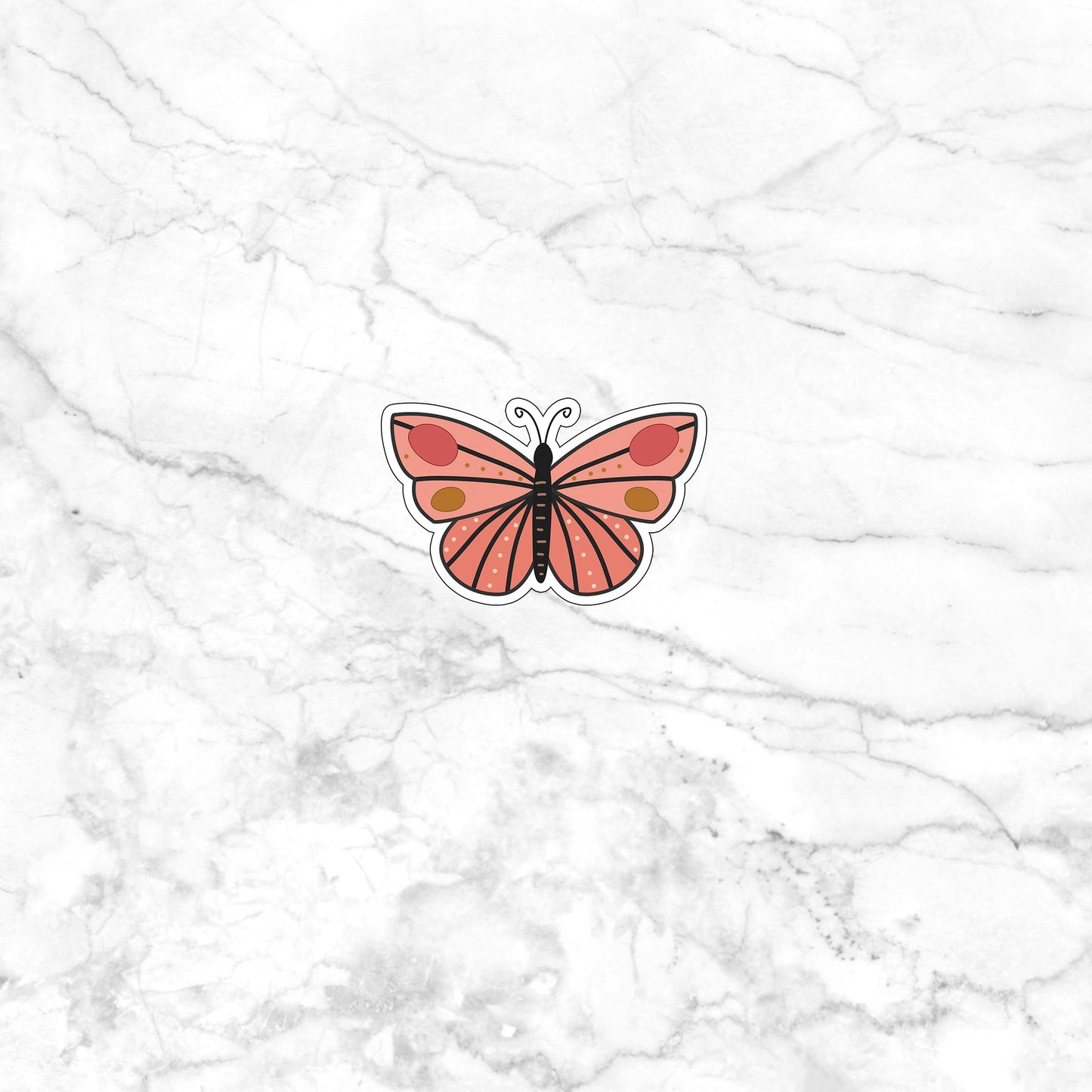 Butterfly Sticker,  Vinyl sticker,  laptop sticker