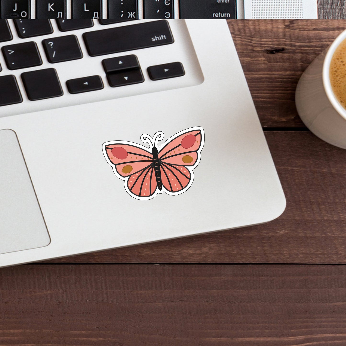 Butterfly Sticker,  Vinyl sticker,  laptop sticker