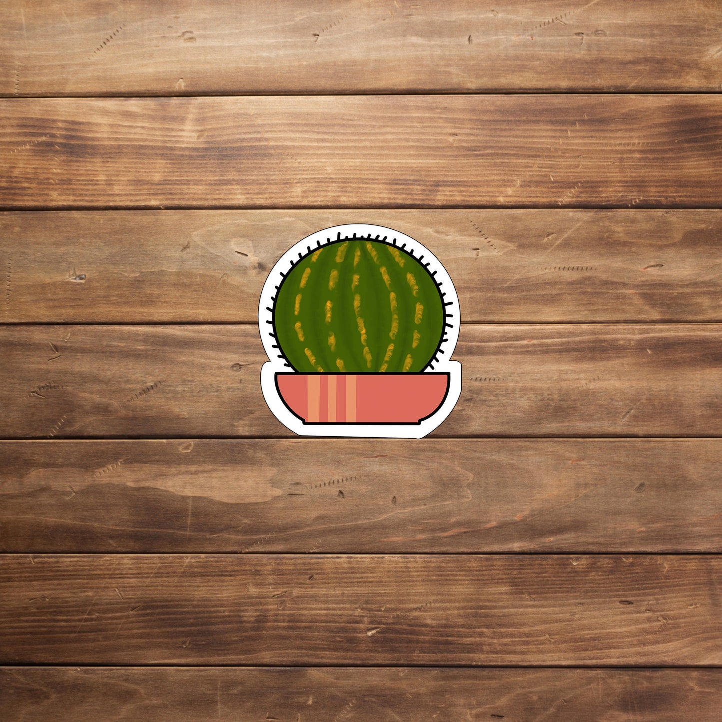 Cactus Sticker ,  Vinyl sticker,  laptop sticker