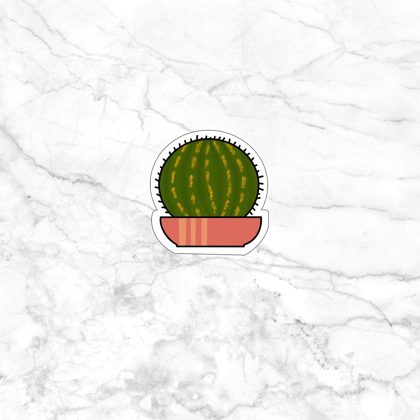 Cactus Sticker ,  Vinyl sticker,  laptop sticker