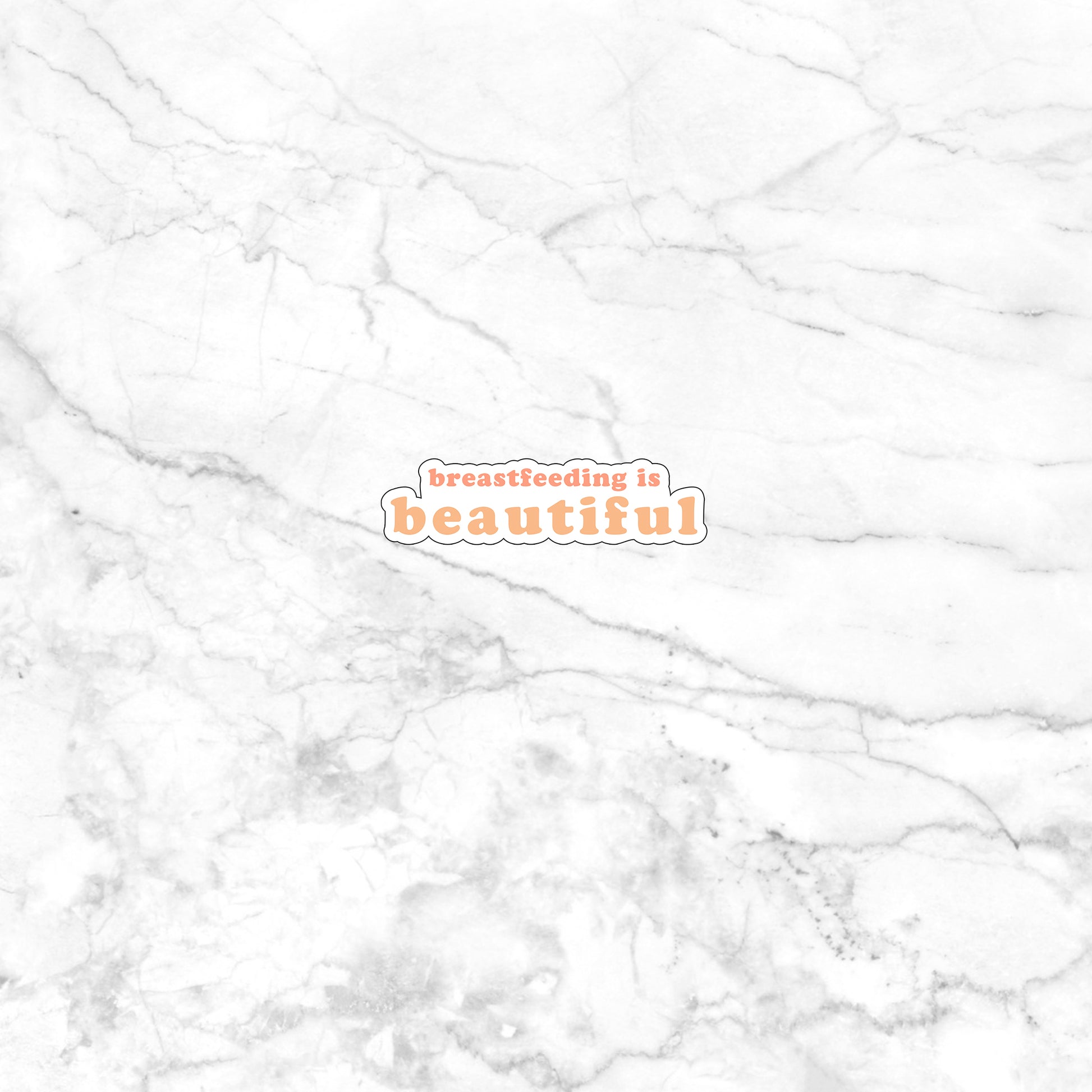 a white marble background with the words beautiful on it