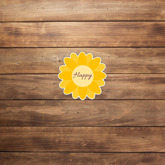 Motivation Sticker  - Happy