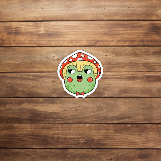 Frog Face sticker   Stickers