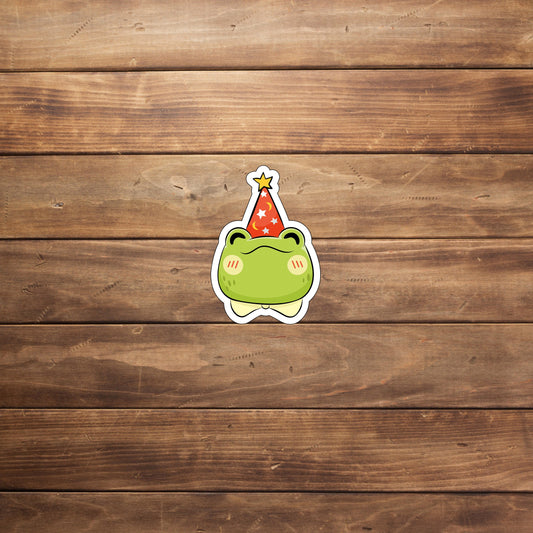 Frog Face sticker   Stickers